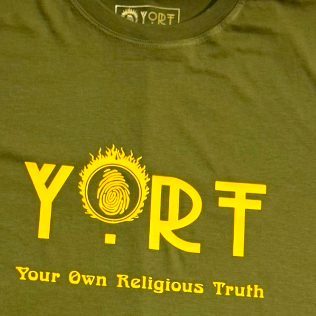 Olive Green YORT Logo’d Tee