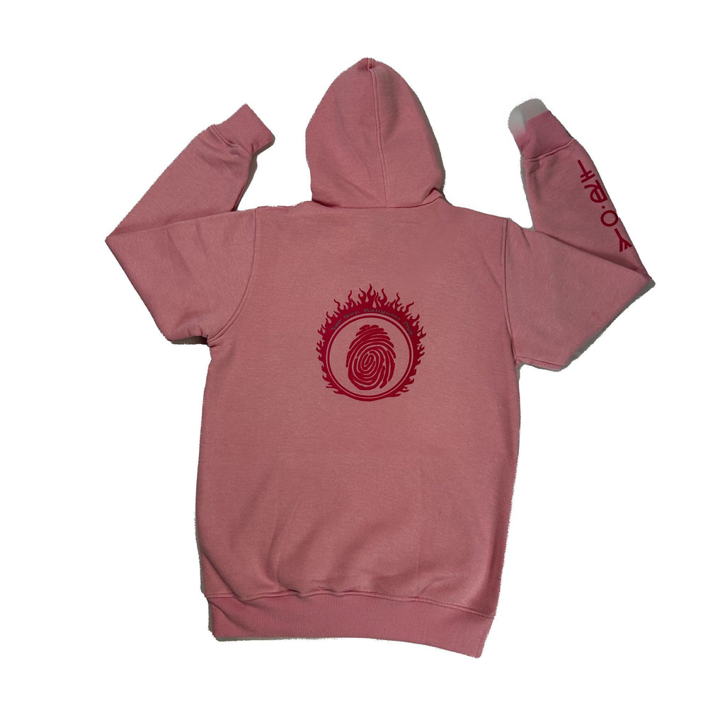 Pink and Cyan YORT Change The World Hoodie