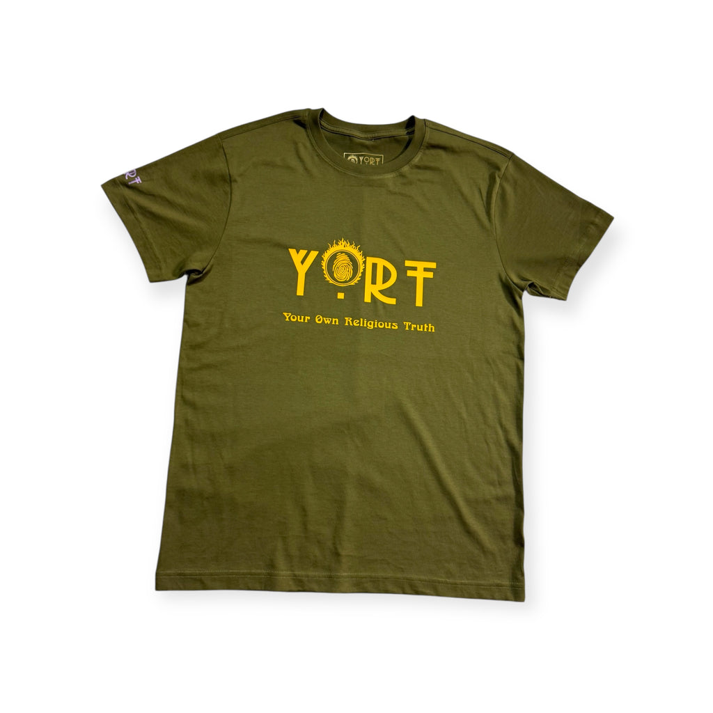 Olive Green YORT Logo’d Tee