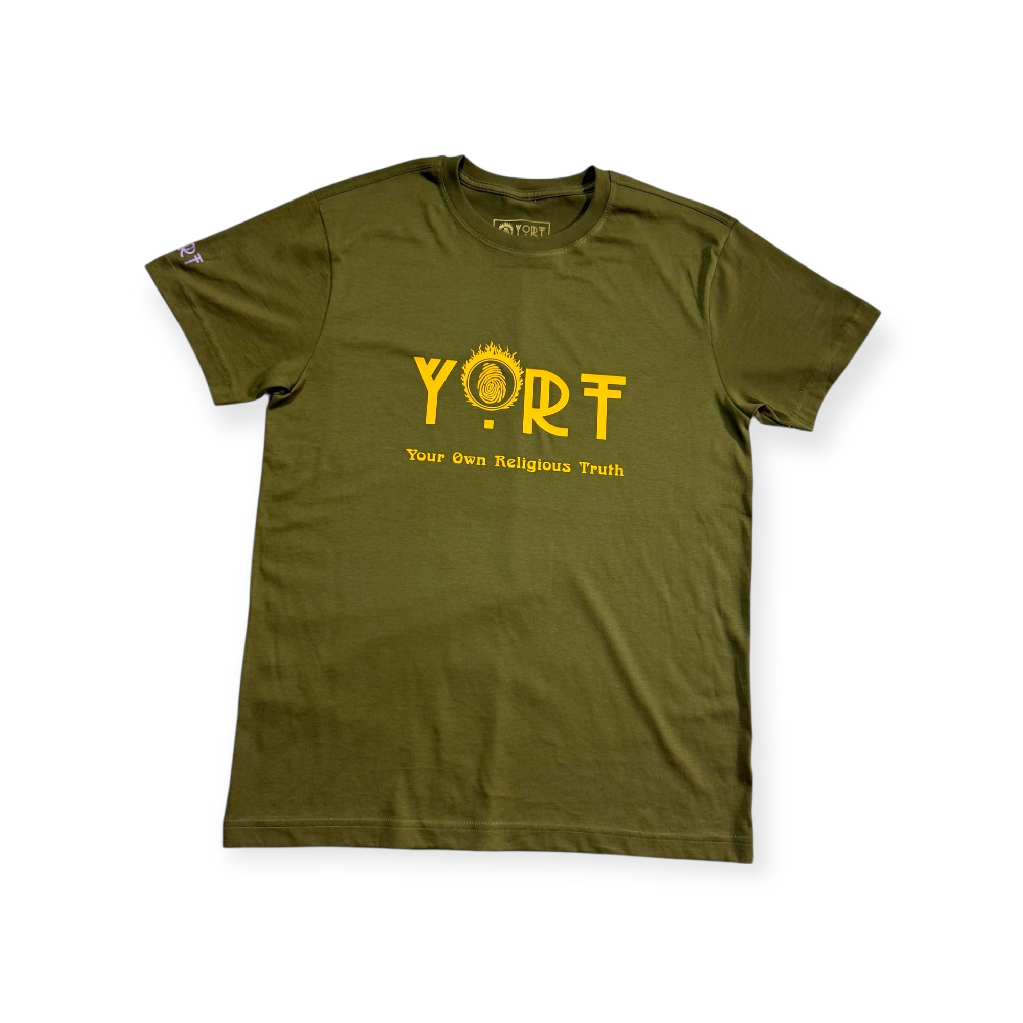 Olive Green YORT Logo’d Tee