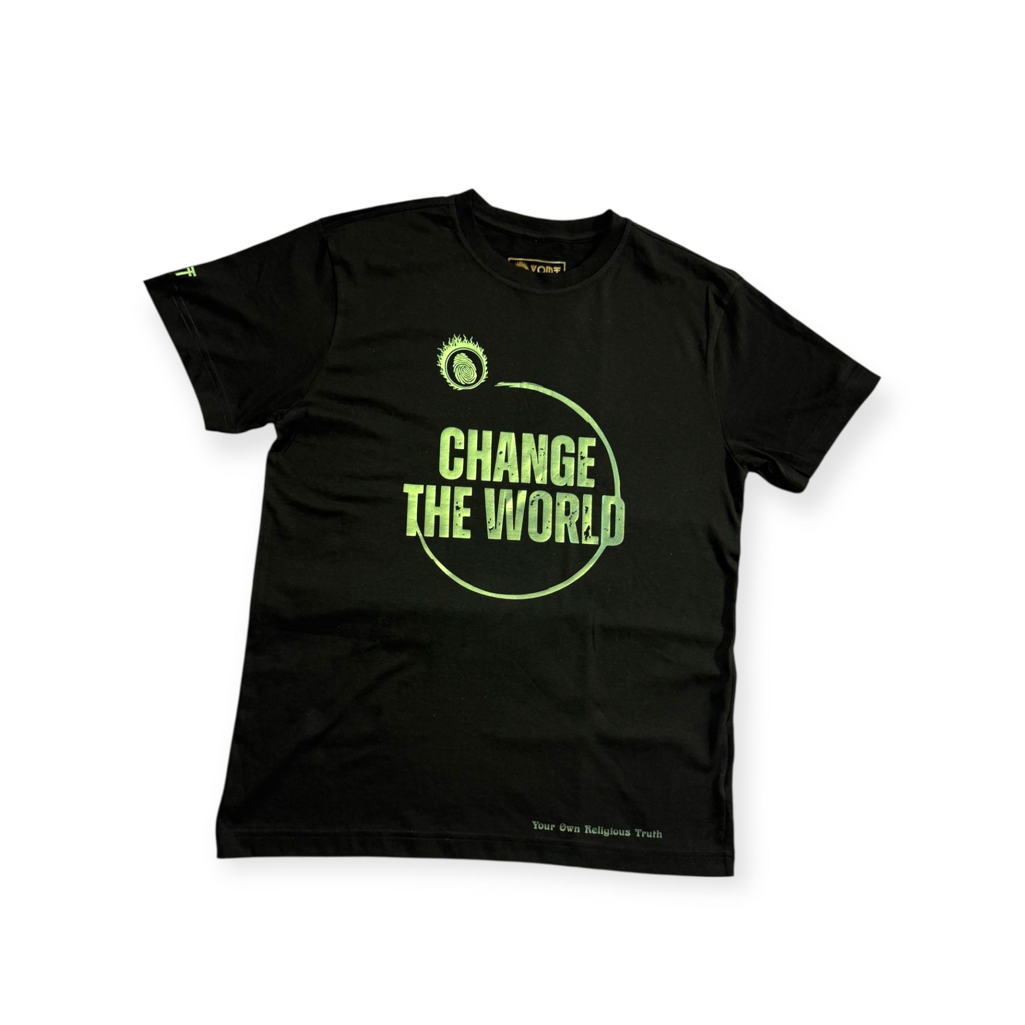 Black YORT Change The World Tee