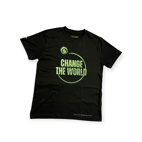 Black YORT Change The World Tee