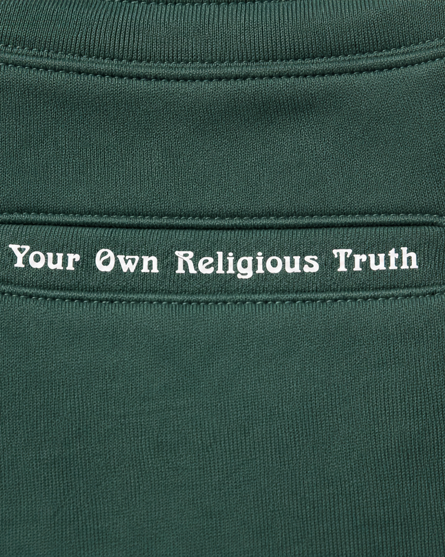 YORT Bayberry Green and reflective logo’d Supima Cotton shorts.
