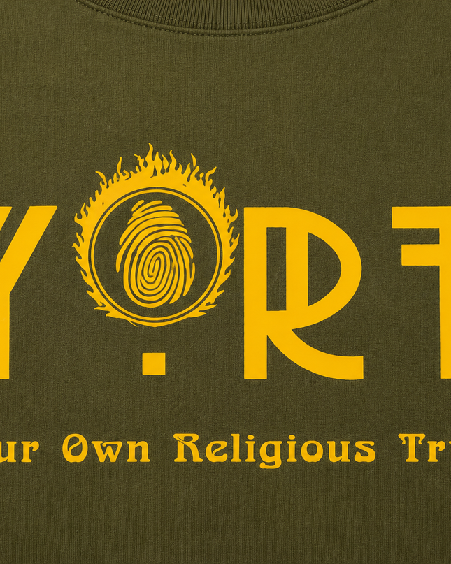 Olive Green YORT Logo’d Tee