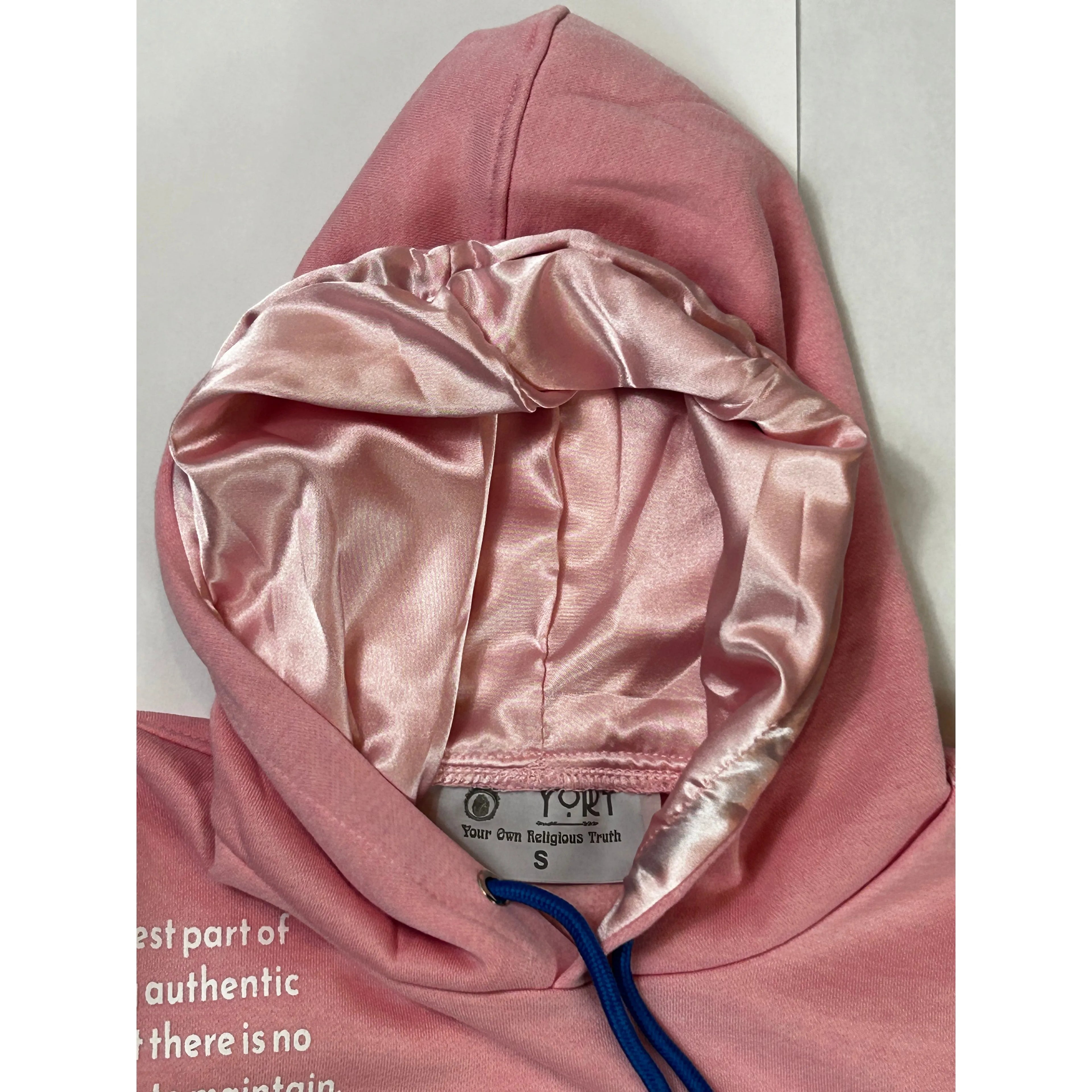 Pink and Cyan YORT Change The World Hoodie