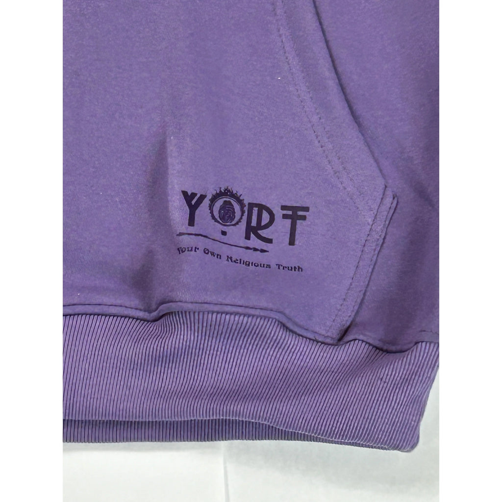 Purple On Purple YORT Change The World Hoodie
