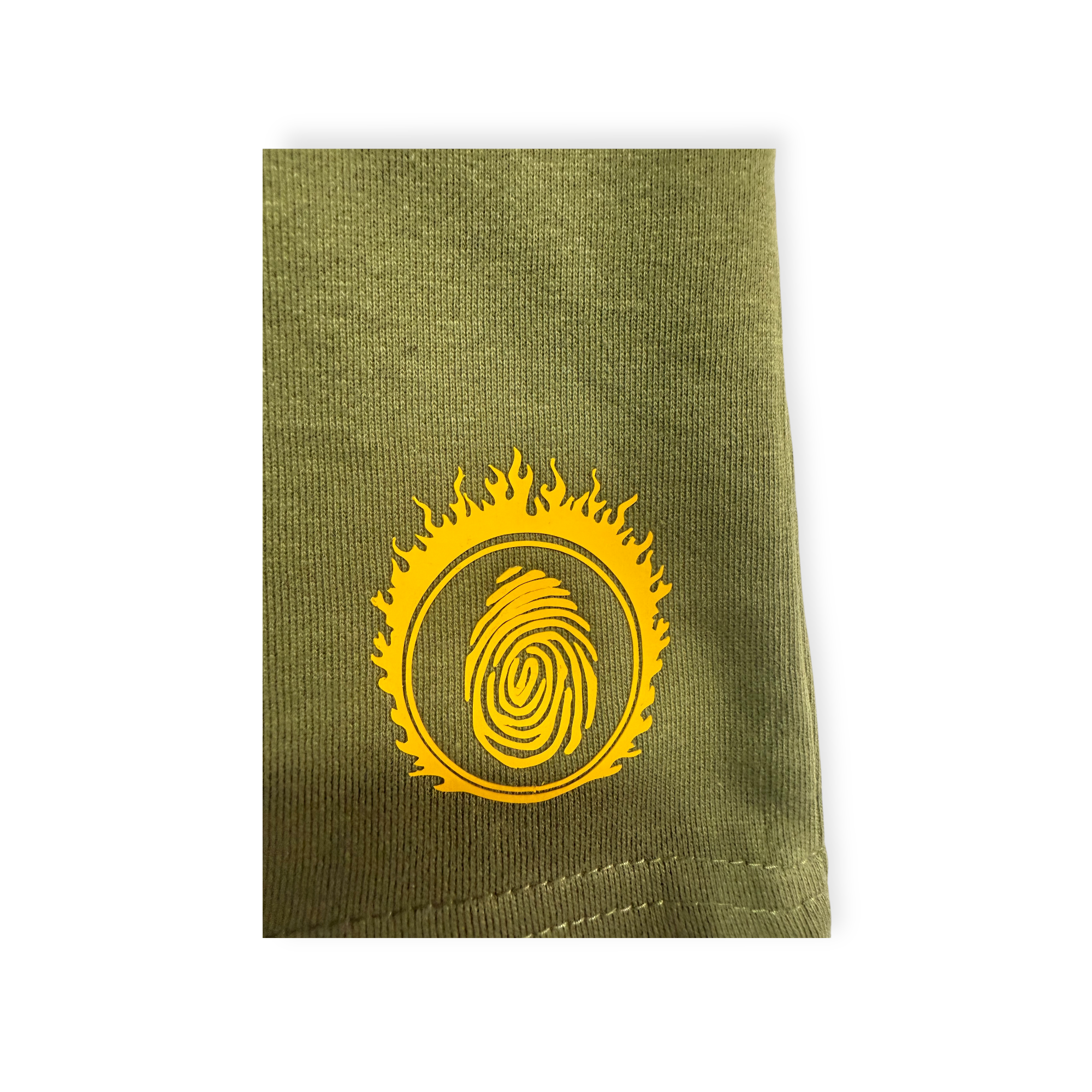 Olive Green YORT Logo’d Shorts