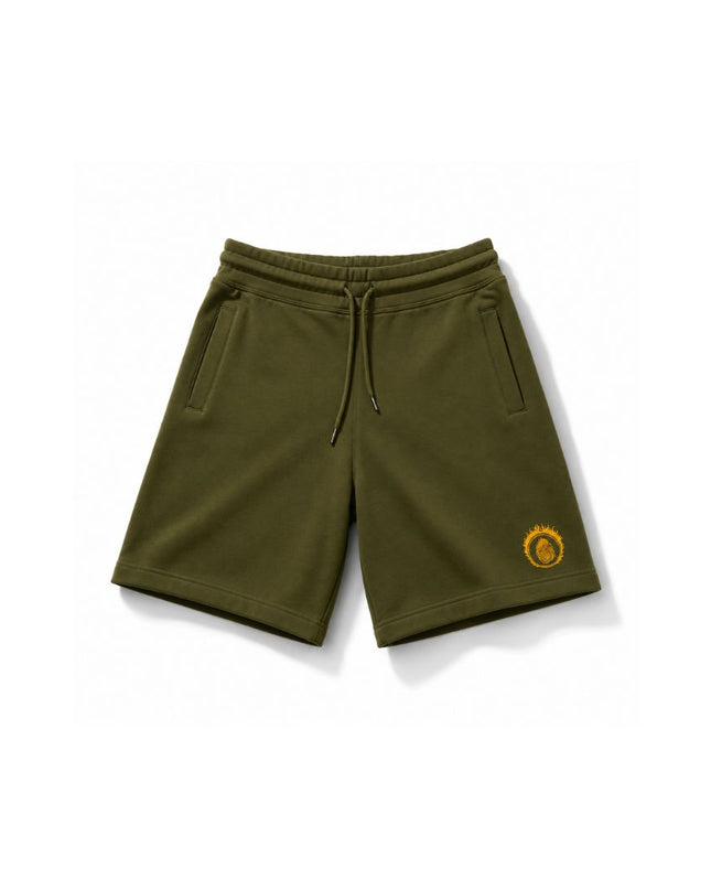Olive Green YORT Logo’d Shorts