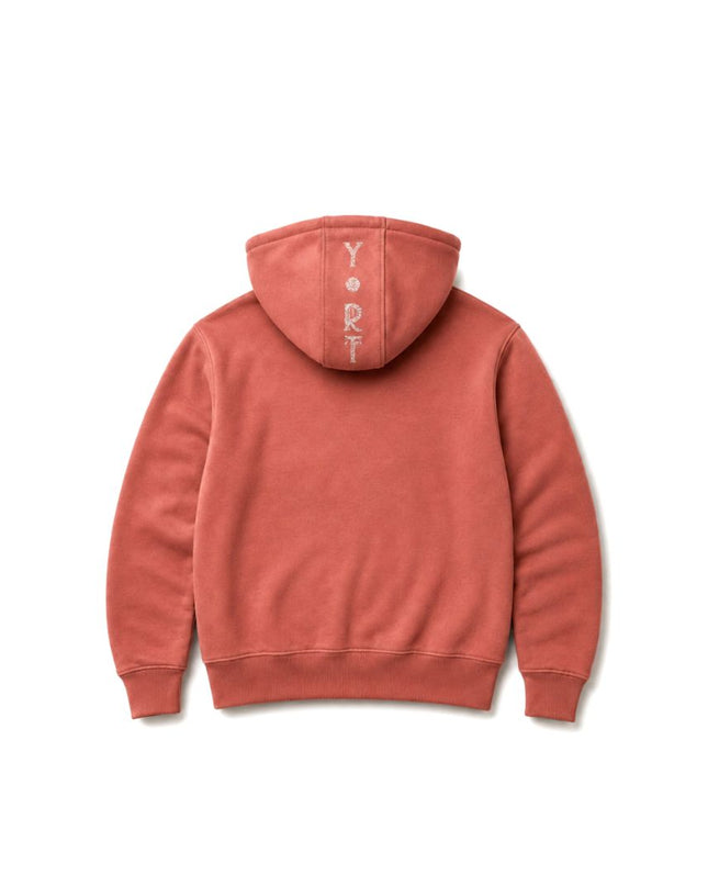 YORT Rose Glittered Logo Hoodie