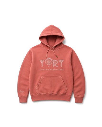 YORT Rose Glittered Logo Hoodie