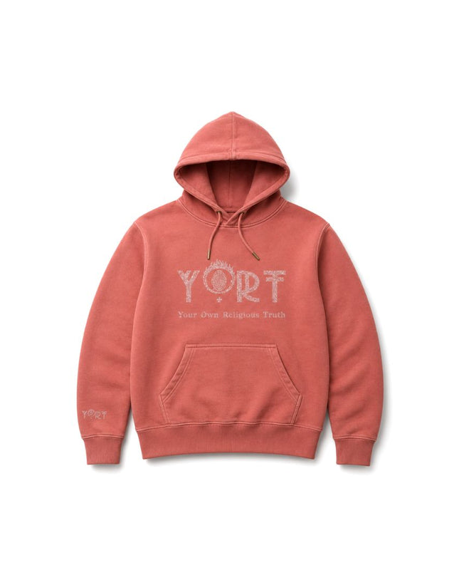YORT Rose Glittered Logo Hoodie