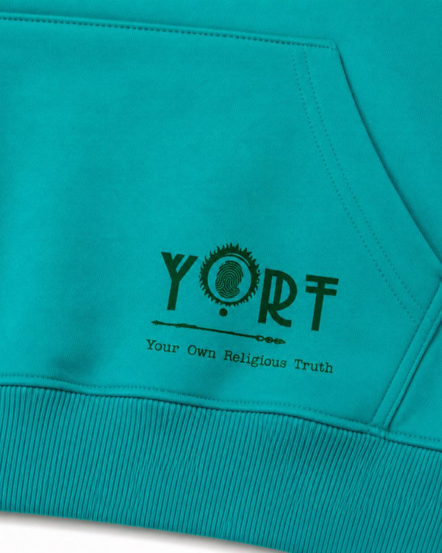 Teal YORT Change The World Hoodie