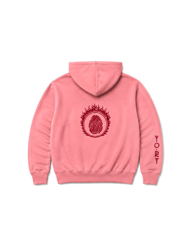 Pink and Cyan YORT Change The World Hoodie