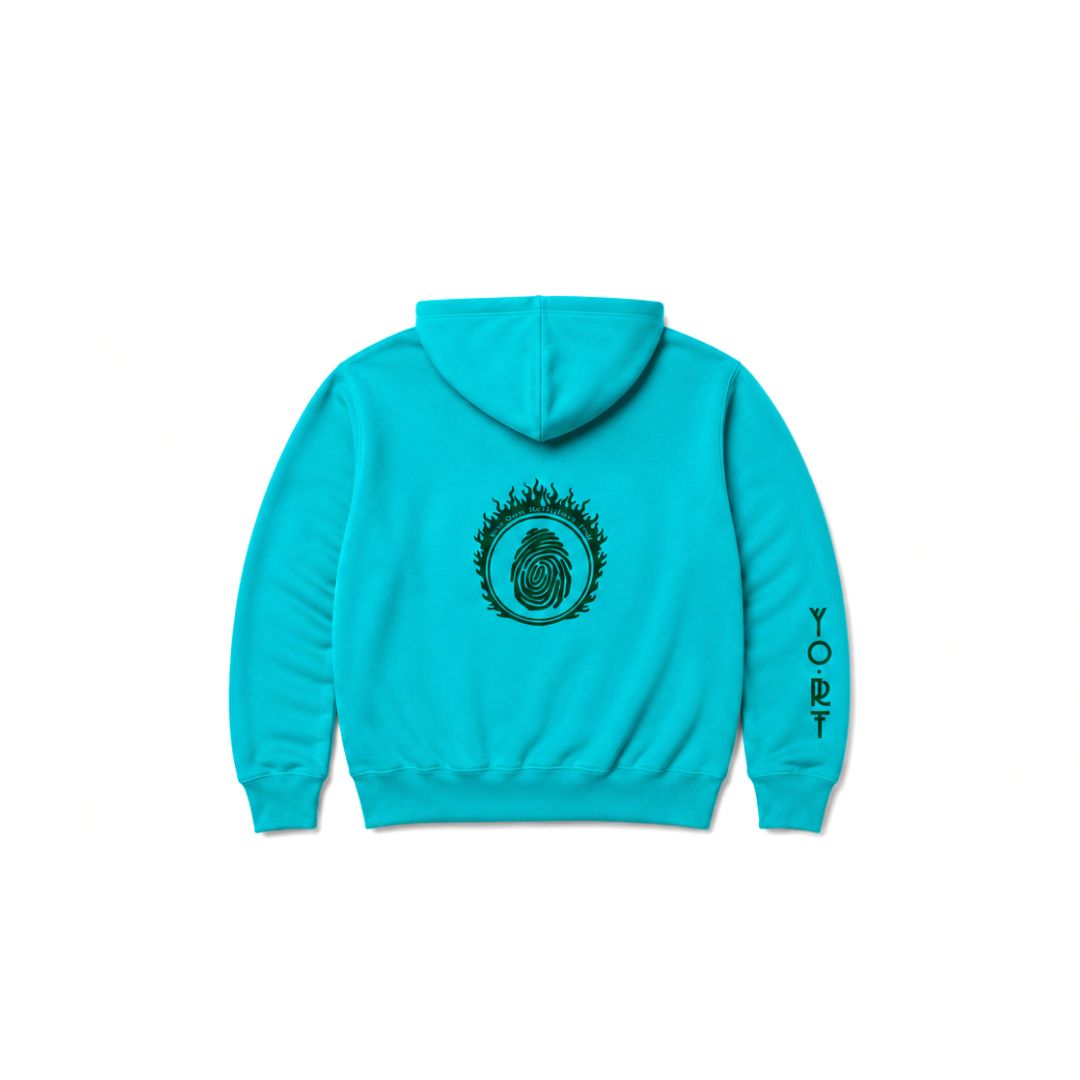 Teal YORT Change The World Hoodie
