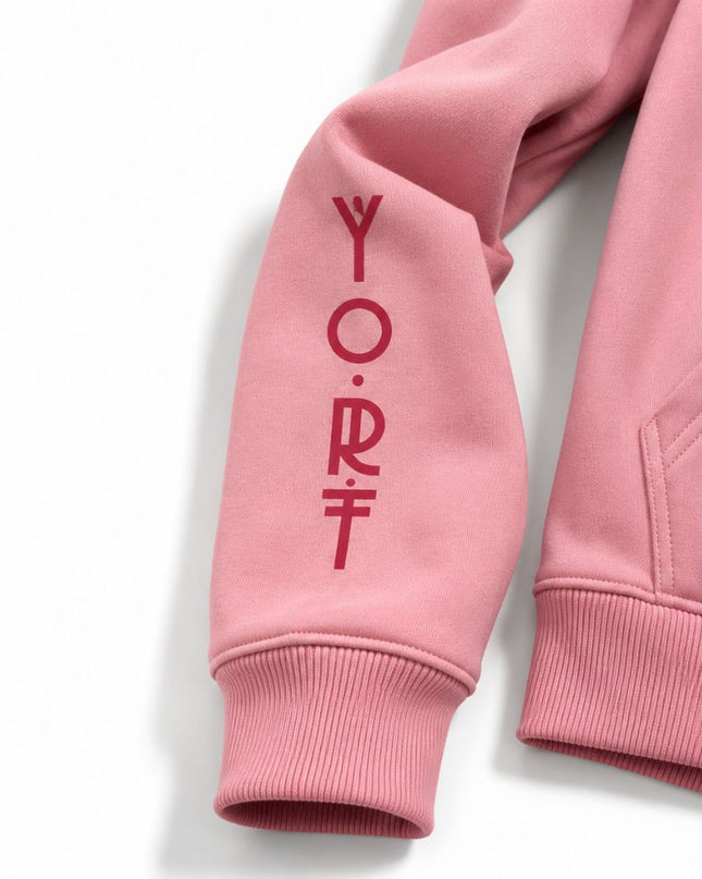 Pink and Cyan YORT Change The World Hoodie