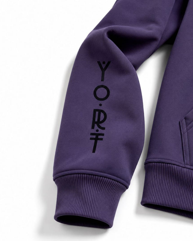 Purple On Purple YORT Change The World Hoodie
