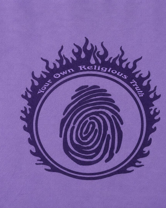 Purple On Purple YORT Change The World Hoodie