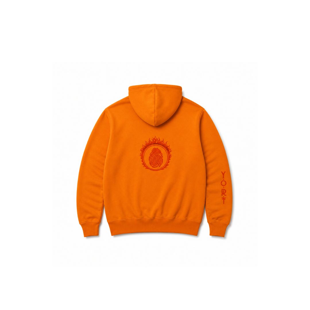 Sunflower Orange YORT Change The World Hoodie