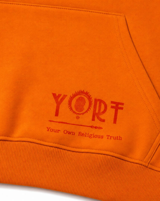 Sunflower Orange YORT Change The World Hoodie