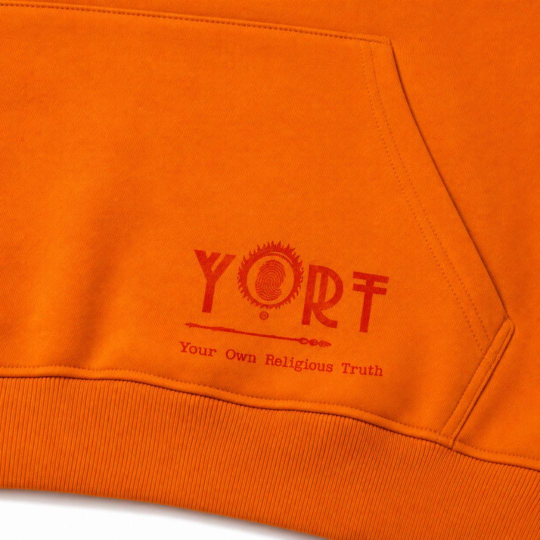 Sunflower Orange YORT Change The World Hoodie