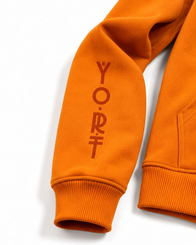 Sunflower Orange YORT Change The World Hoodie