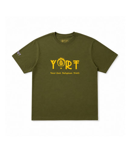 Olive Green YORT Logo’d Tee