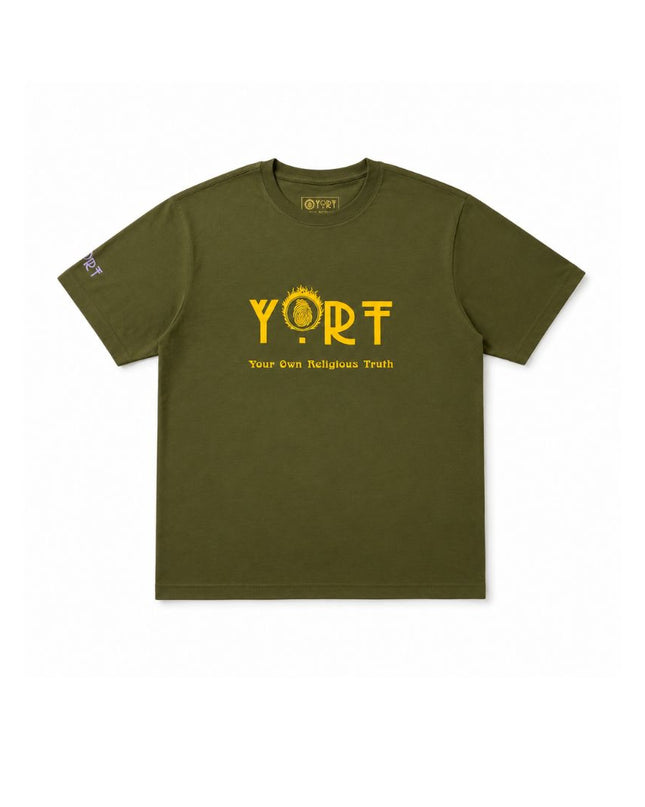 Olive Green YORT Logo’d Tee