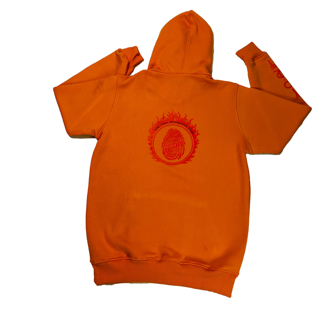 Sunflower Orange YORT Change The World Hoodie